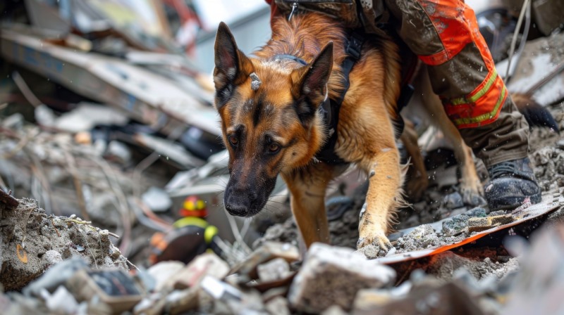 消防局呼籲為搜救犬Uny提供寄養家庭