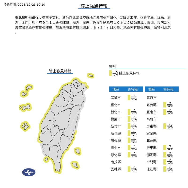 (圖／氣象署)