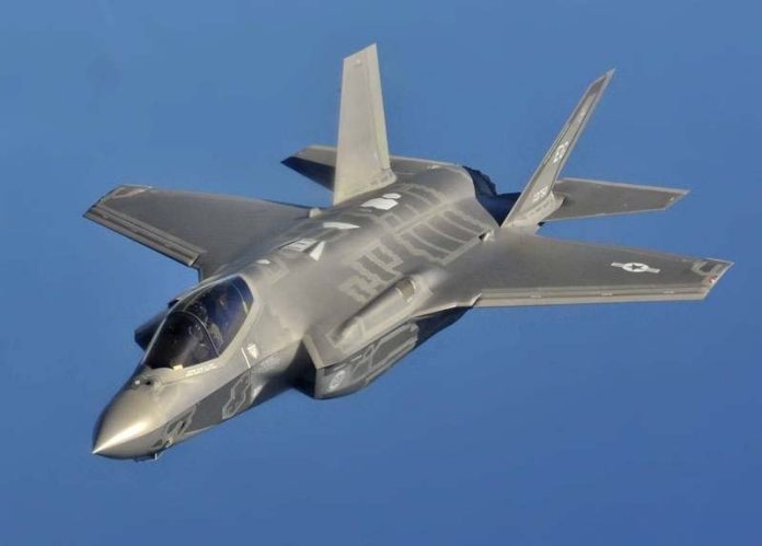 美國空軍F-35A「閃電II」（F-35A Lightning II）聯合攻擊匿蹤戰鬥機。圖／取自美國空軍官網