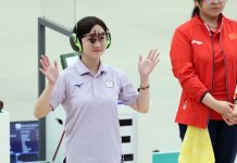 吳佳穎29日將於女子10公尺手槍資格賽出場。圖／中華奧會提供