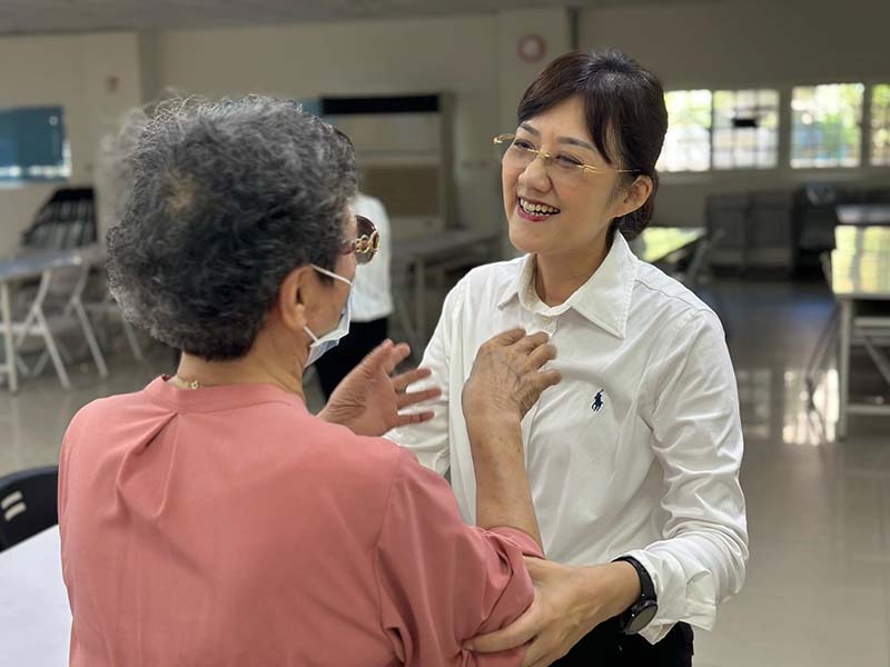 柯美蘭強調，參選是為自己心中的理念。圖／取自柯美蘭臉書