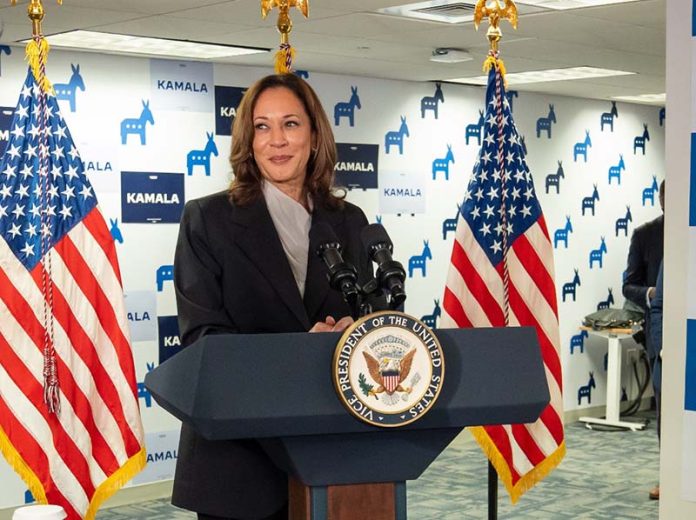 圖／X @KamalaHarris