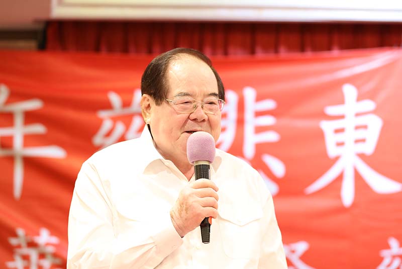 李乾龍董事長表示航線牽涉多國，非常不容易，要很大的勇氣。攝影／石雨鑫