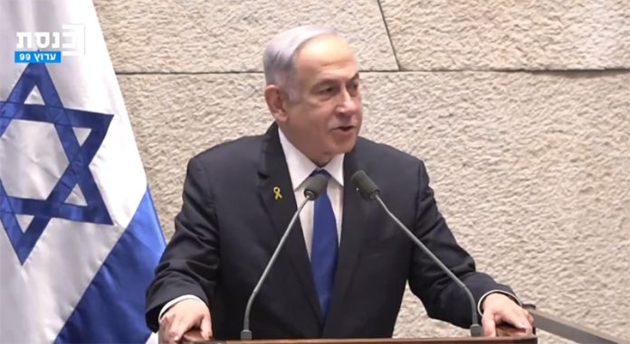 以色列總理納坦雅胡（Benjamin Netanyahu）圖／社群Ｘ