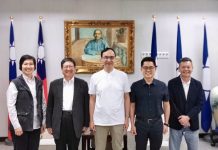 林為洲決定交棒，支持前立委徐欣瑩參選。圖／國民黨提供