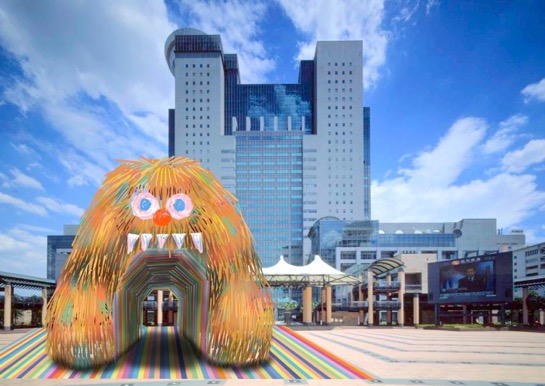 新北兒童藝術節 台日墨奇幻裝置打造怪獸王國